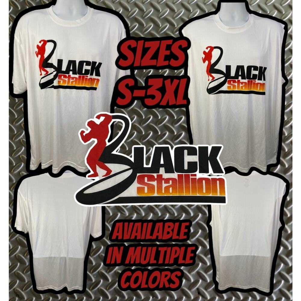 Black Stallion shirt size XL -Multi sizes and colors avail
